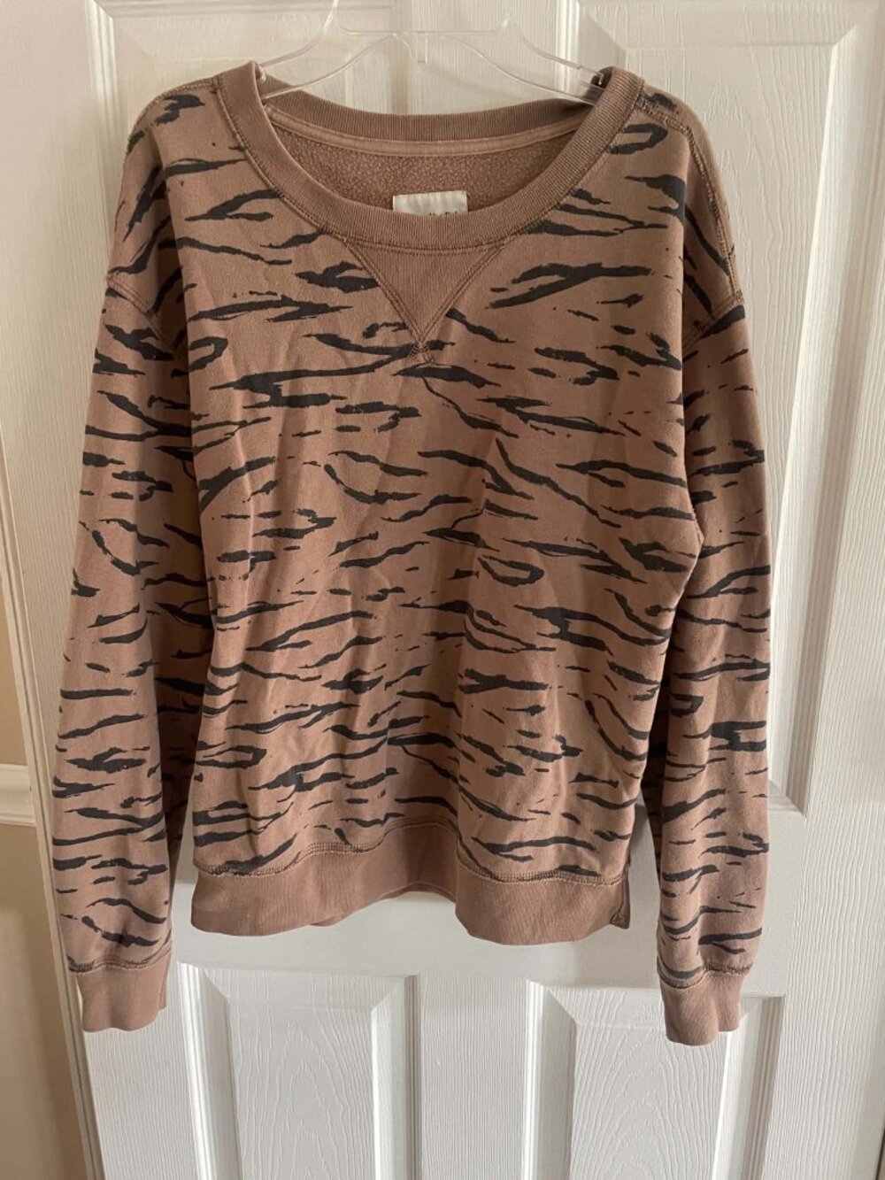 Abercrombie & Fitch Women's Sweatshirt Zebra Small S Very Good
